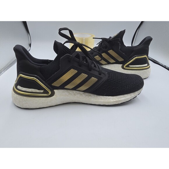 Adidas UltraBoost 20 Black Gold ee4393 Men Size 10 main image 4